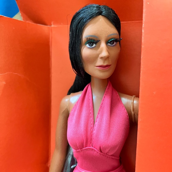 Cher Collection Doll in Vibrant Pink Dress - Picture 7 of 8